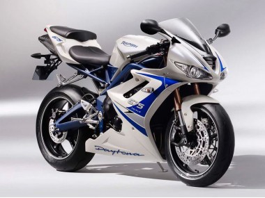Cheap 2006-2008 Triumph Daytona 675 Motorcycle Fairings - Silver White Blue Canada