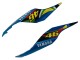 2015-2019 Yamaha YZF R1 Motorcycle Fairings - Blue Green Black Shark Canada