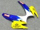 2006-2007 Suzuki GSXR 600/750 Motorcycle Fairings - White Blue Yellow Corona Alstare Canada