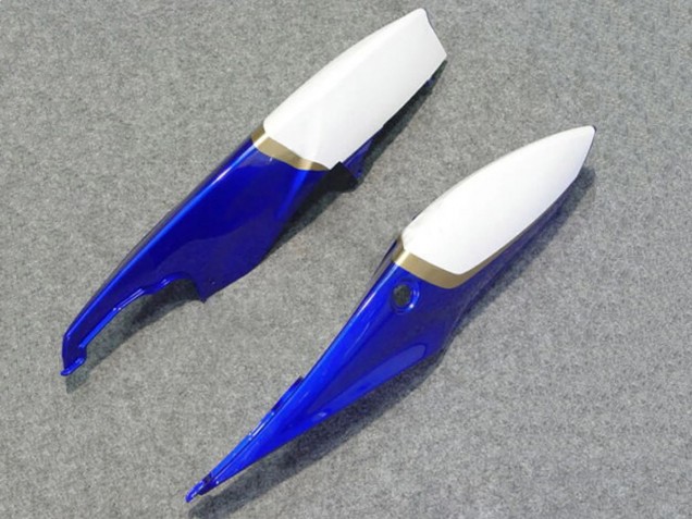 2006-2007 Suzuki GSXR 600/750 Motorcycle Fairings - White Blue Yellow Corona Alstare Canada