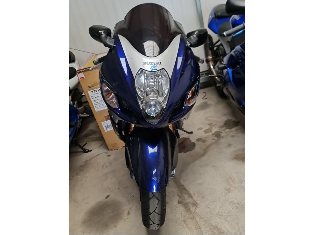 1996-2007 Suzuki GSXR 1300 Hayabusa Motorcycle Fairings - Blue White Canada