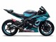 2008-2016 Yamaha YZF R6 Motorcycle Fairings - Light Green White Black Petronas Canada