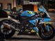 2015-2019 Yamaha YZF R1 Motorcycle Fairings - Blue Yellow Shark Canada