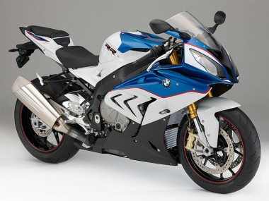 Cheap 2015-2016 BMW S1000RR Motorcycle Fairings - White Blue Canada