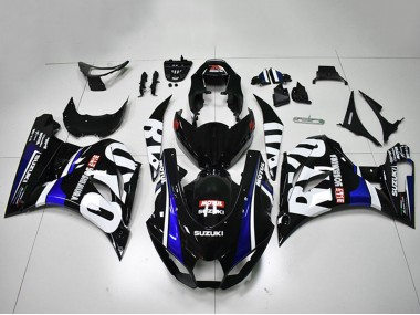 Cheap 2017-2024 Suzuki GSXR 1000 Motorcycle Fairings - Black White Blue Motul Canada