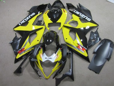 Cheap 2005-2006 Suzuki GSXR 1000 Motorcycle Fairings - Yellow Black White Red Canada