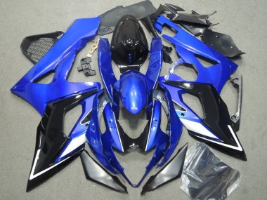 Cheap 2005-2006 Suzuki GSXR 1000 Motorcycle Fairings - Blue White Silver Black Canada