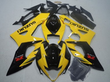 Cheap 2005-2006 Suzuki GSXR 1000 Motorcycle Fairing - Yellow Glossy Black Canada