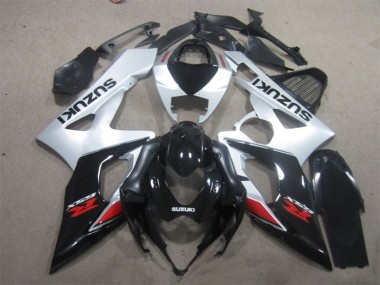Cheap 2005-2006 Suzuki GSXR 1000 Motorcycle Fairing - Glossy Black Silver Red Canada