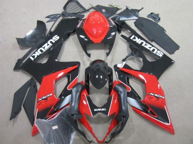 Cheap 2005-2006 Suzuki GSXR 1000 Motorcycle Fairings - Black Red Canada