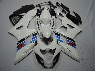 Cheap 2007-2008 Suzuki GSXR 1000 Motorcycle Fairing Kits - White Blue Red Canada