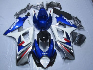 Cheap 2007-2008 Suzuki GSXR 1000 Motorcycle Fairings - Blue White Red Canada