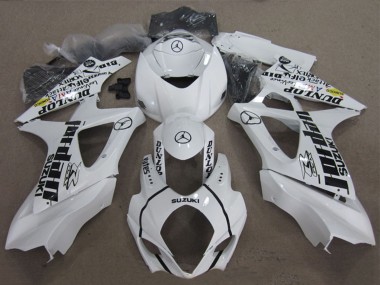 Cheap 2007-2008 Suzuki GSXR 1000 Motorcycle Fairings - White Black Jordan Canada
