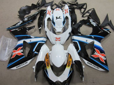 Cheap 2009-2016 Suzuki GSXR 1000 Motorcycle Fairings - White Blue Yellow Black Brux Dark Dog Canada