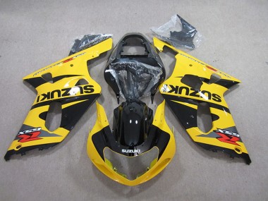 Cheap 2001-2003 Suzuki GSXR 600 Motorcycle Fairings - Yellow Black Canada