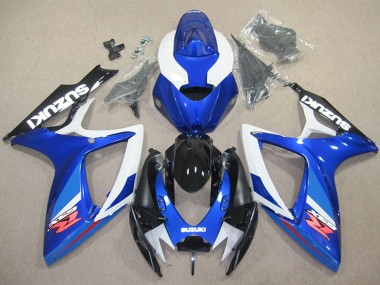 Cheap 2006-2007 Suzuki GSXR 600 Motorcycle Fairing - White Blue Glossy Black Red Canada