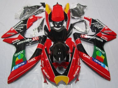 Cheap 2008-2010 Suzuki GSXR 600 Motorcycle Fairings - Red Orange Blue Green Black JOMO Canada