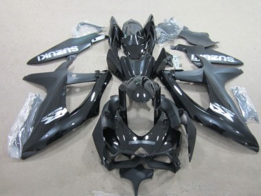 Cheap 2008-2010 Suzuki GSXR 600 Motorcycle Fairings - Glossy Black White Canada