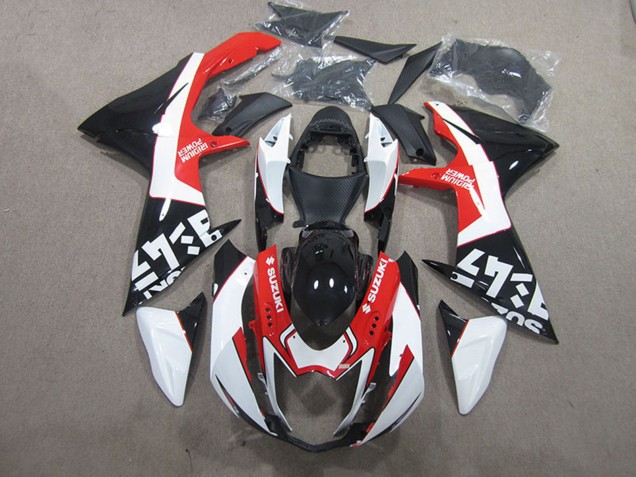 2011-2024 Suzuki GSXR 600 Motorcycle Fairings - Black Red White Canada