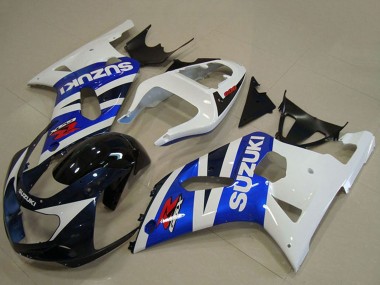 Cheap 2001-2003 Suzuki GSXR 750 Motorcycle Fairings - White Blue Glossy Black Red Canada