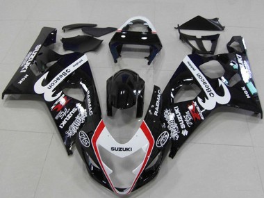 Cheap 2004-2005 Suzuki GSXR 750 Motorcycle Fairings - Glossy Black White Red Beacon Canada