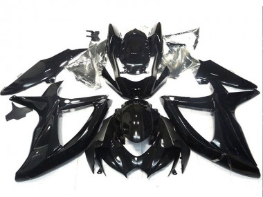 Cheap 2008-2010 Suzuki GSXR 750 Motorcycle Fairings - Glossy Black Canada