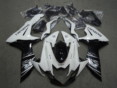 Cheap 2011-2024 Suzuki GSXR 750 Motorcycle Fairings - White Black Canada