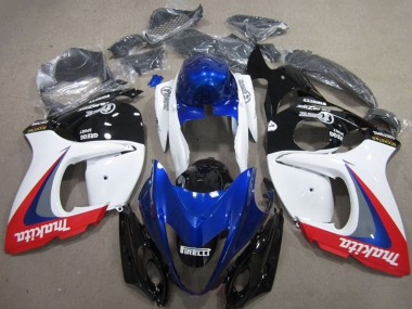 Cheap 2008-2020 Suzuki GSXR 1300 Hayabusa Motorcycle Fairings - White Blue Red Makita Canada