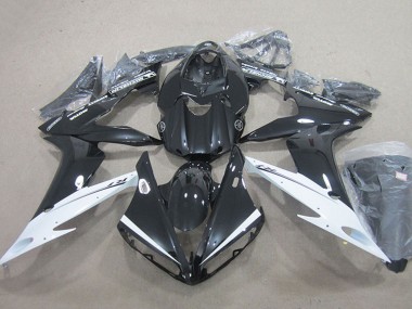 Cheap 2004-2006 Yamaha YZF R1 Motorcycle Fairings - Glossy Black White Canada