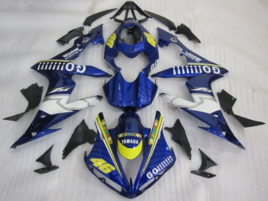 Cheap 2004-2006 Yamaha YZF R1 Motorcycle Fairings - Blue Yellow White Go 46 Canada
