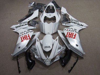 Cheap 2009-2011 Yamaha YZF R1 Motorcycle Fairings - White Silver Red Fiat Canada