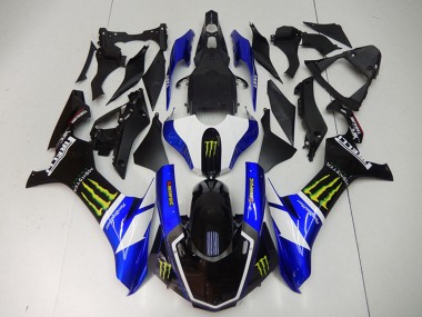 Cheap 2015-2019 Yamaha YZF R1 Motorcycle Fairings - Blue White Glossy Black Green Monster Canada