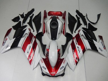 Cheap 2015-2018 Yamaha YZF R3 Bike Fairings - White Red Black Canada
