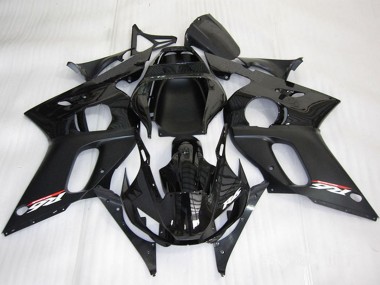 Cheap 1998-2002 Yamaha YZF R6 Motorcycle Fairing - Glossy Black Matte Black Canada
