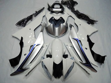 Cheap 2008-2016 Yamaha YZF R6 Motorcycle Fairing Kits - White Blue Black Canada