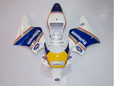 Cheap 1994-1996 Yellow White Blue Honda NSR250 MC28 P4 Motorcycle Fairings Canada