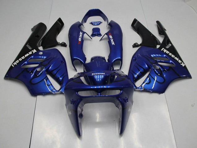 Cheap 1994-1997 Blue Black Flame Kawasaki Ninja ZX9R Motorcycle Fairings & Bodywork Canada Cheap 1994-1997 Blue Black Flame Kawasaki Ninja ZX9R Motorcycle Fairings & Bodywork Canada