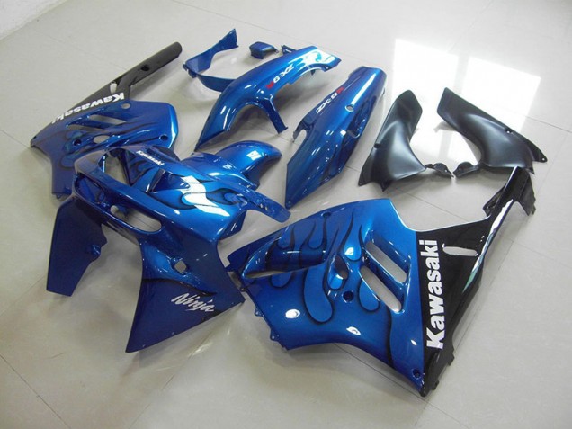 Cheap 1994-1997 Blue Black Flame Kawasaki Ninja ZX9R Motorcycle Fairings & Bodywork & Bodywork Canada Cheap 1994-1997 Blue Black Flame Kawasaki Ninja ZX9R Motorcycle Fairings & Bodywork & Bodywork Canada
