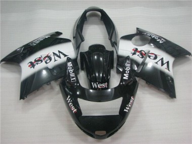 Cheap 1996-2007 Black White Honda CBR1100XX Motorcycle Fairings Canada