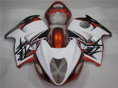 Cheap 1996-2007 Orange White Black Suzuki GSXR 1300 Motorcycle Fairings & Bodywork Canada