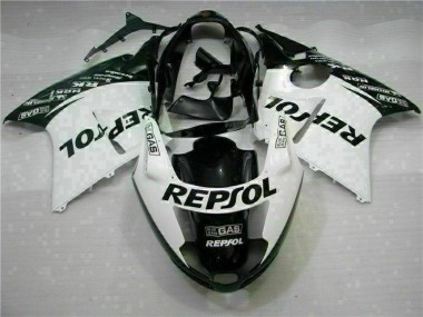 Cheap 1996-2007 White Black Honda CBR1100XX Motorcycle Fairings Canada