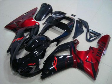 Cheap 1998-1999 Black Red Yamaha YZF R1 Motorcycle Fairings Canada