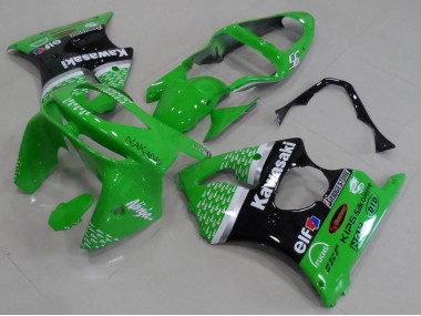 Cheap 1998-1999 Green Black Kawasaki Ninja ZX6R Motorcycle Fairings Canada