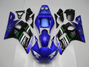 Cheap 1998-2002 Blue Monster Yamaha YZF R6 Motorcycle Fairings Canada