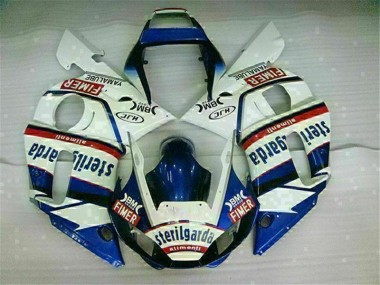 Cheap 1998-2002 Blue White Yamaha YZF R6 Motorcycle Fairings Canada