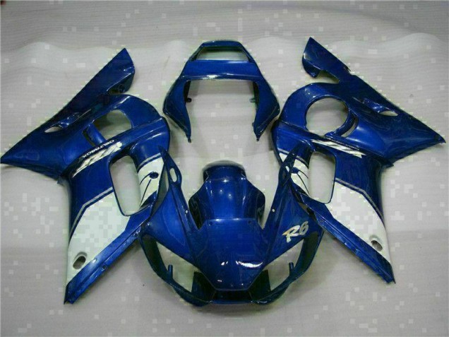 Cheap 1998-2002 Blue Yamaha YZF R6 Motorcycle Fairings Canada