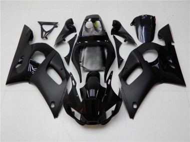 Cheap 1998-2002 Glossy Matte Black Yamaha YZF R6 Motorcycle Fairings Canada