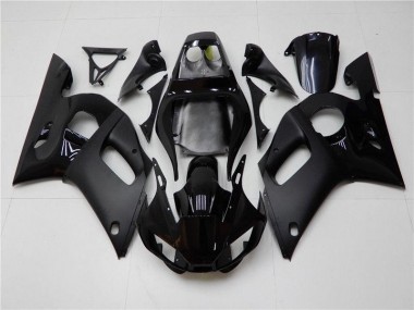 Cheap 1998-2002 Glossy Matte Black Yamaha YZF R6 Motorcycle Fairings Canada