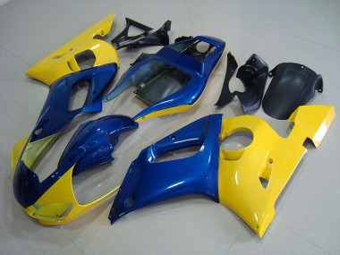 Cheap 1998-2002 Yellow Blue Yamaha YZF R6 Fairing Kit & Bodywork Canada