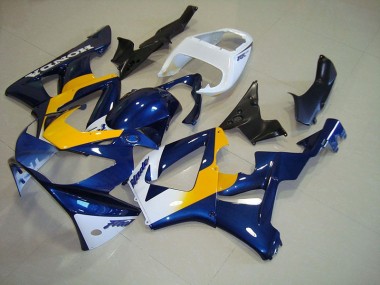 Cheap 2000-2001 Dark Blue Yellow White Honda CBR900RR 929 Motorcycle Fairings Canada